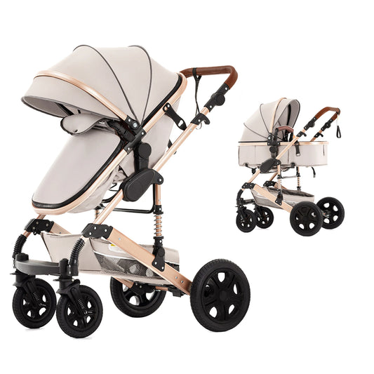 SteAnny Baby Travel System Stroller With Isofix Base