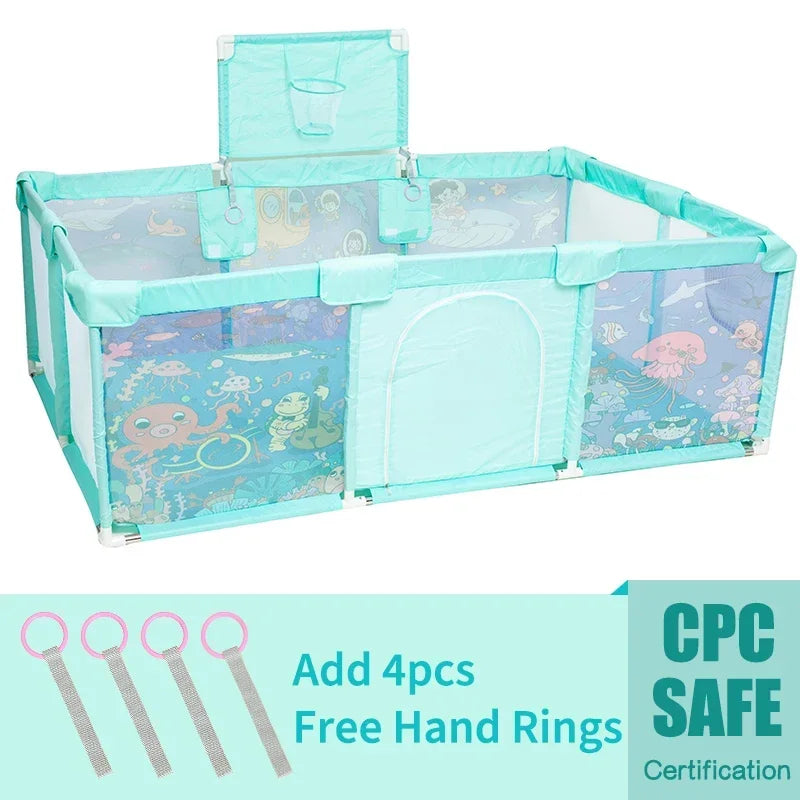 IMBABY Baby Playpen Playground With Ball Pool For Child Safety