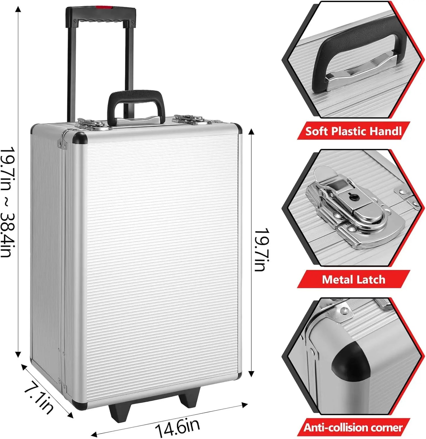 799 Piece Mechanic Tool Set With Trolley Case Repair Toolbox