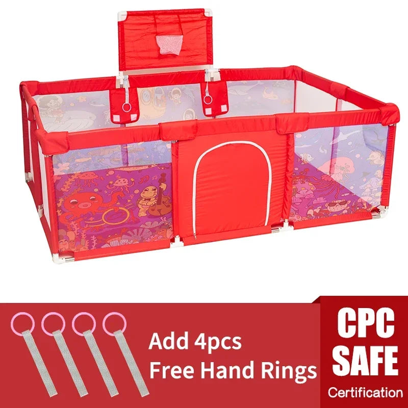 IMBABY Baby Playpen Playground With Ball Pool For Child Safety
