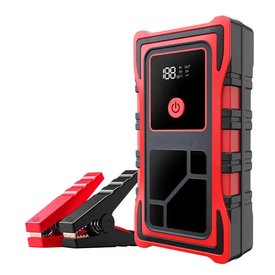 Portable Jump Starter 7000A Peak Current With Smart Clamp Emergency Power