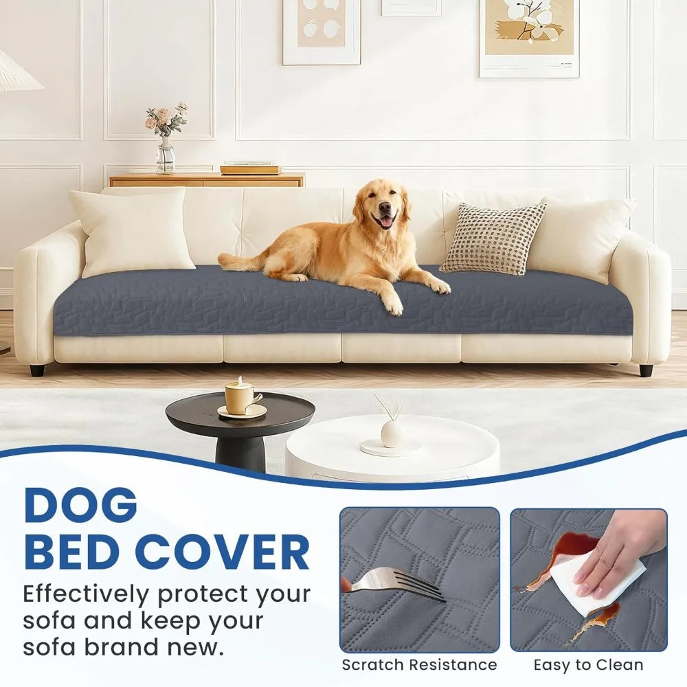 Waterproof Pet Couch Cover Anti Slip Washable Bed Protector