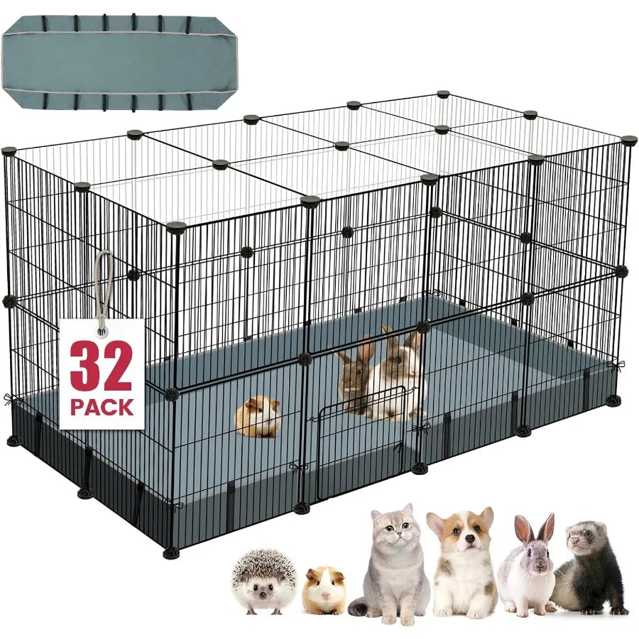 Small Animal Playpen Waterproof Mat For Guinea Pigs Rabbits