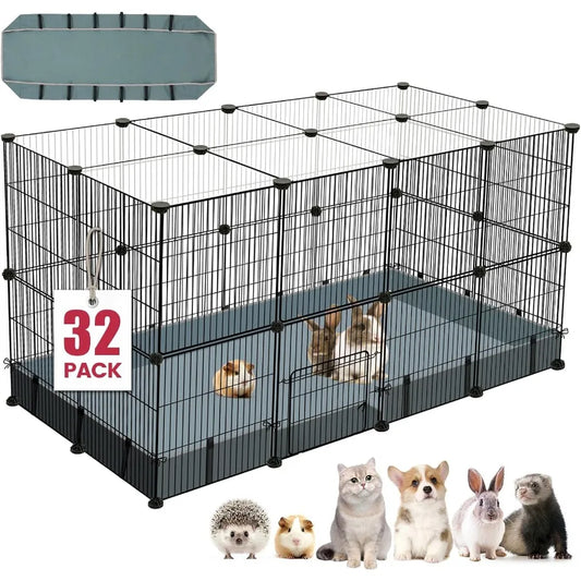 Small Animal Playpen Waterproof Mat For Guinea Pigs Rabbits