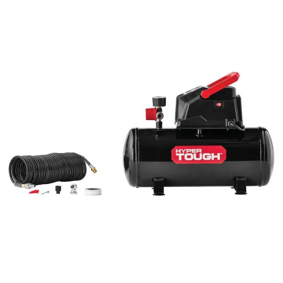 Oil Free Portable Air Compressor 100 PSI 3 Gal Powered