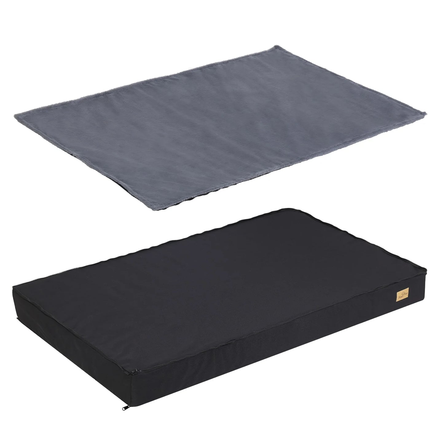 Dog Crate Bed Orthopedic Memory Foam With Waterproof Cover