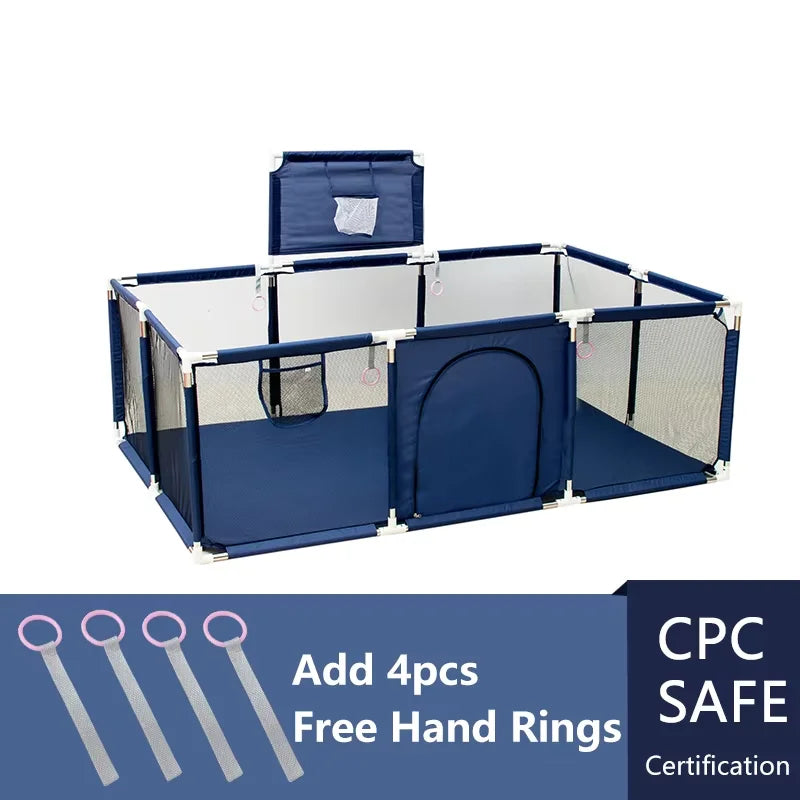 IMBABY Playpen Safe Yard For Kids Indoor Outdoor Play Area