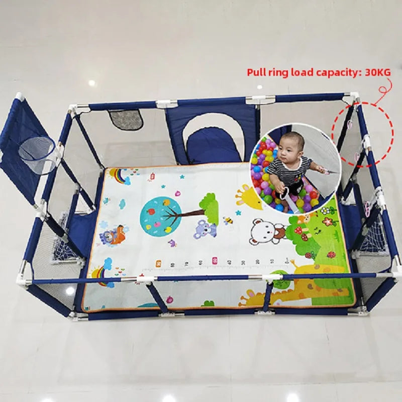 IMBABY Playpen Safe Yard For Kids Indoor Outdoor Play Area